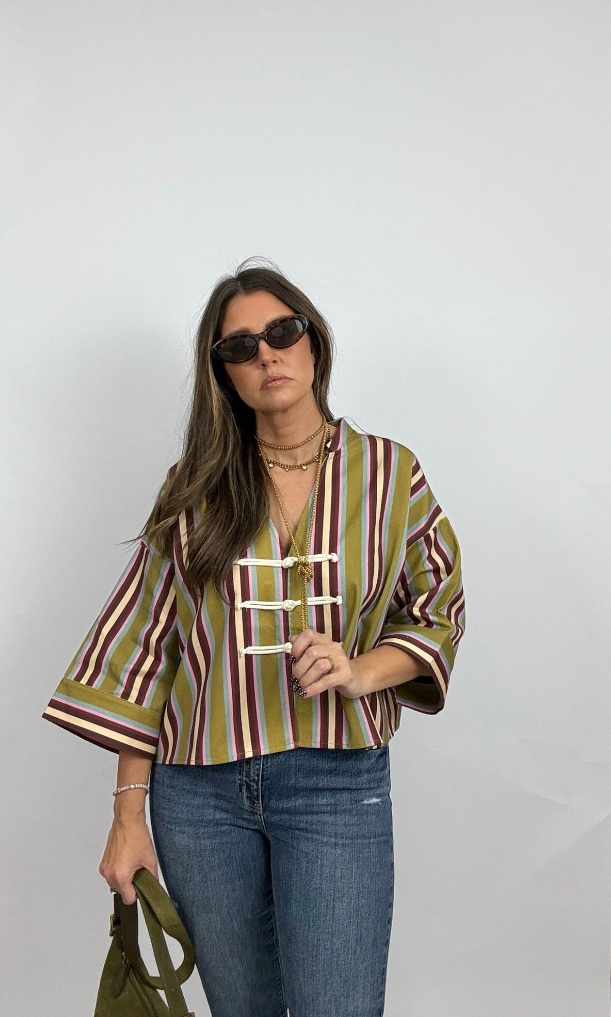 Collette Striped Top