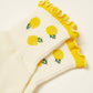 🍋 Lemon Ruffle Grip Sock, Pilates Socks