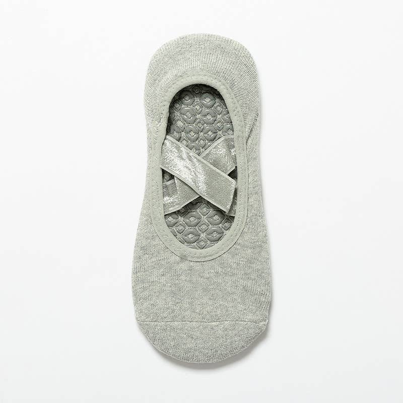 Matcha Cross Grip Socks