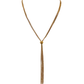 Kenny Tassel Necklace : Hypoallergenic and Water Resistant