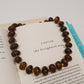 Karson Round Beaded Necklace : Hypoallergenic and Water Resistant