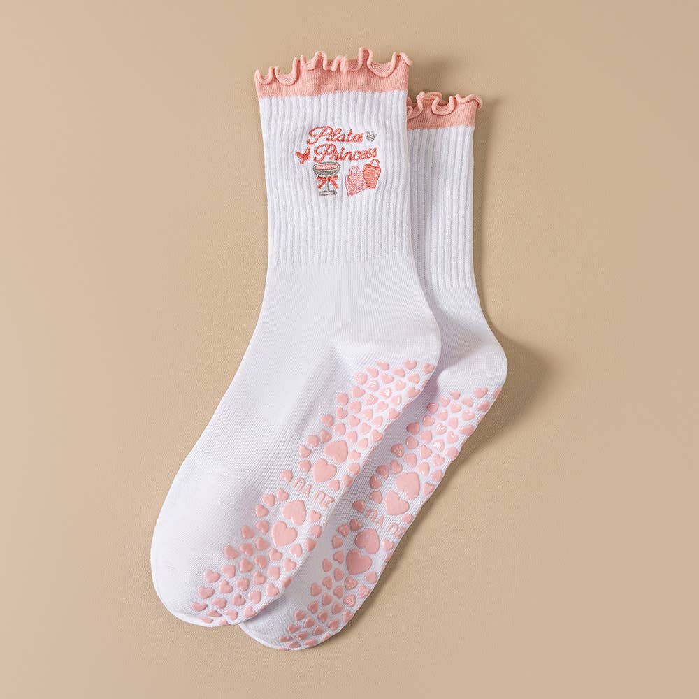 I'm Just A Girl Grip Socks