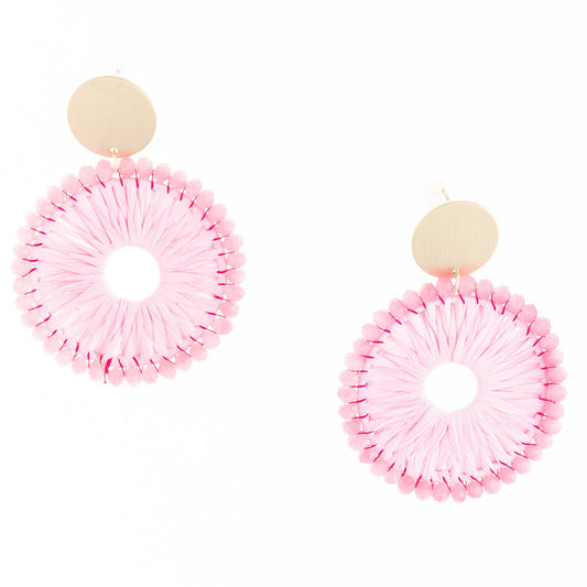 Shea Blush/Pink Earrings