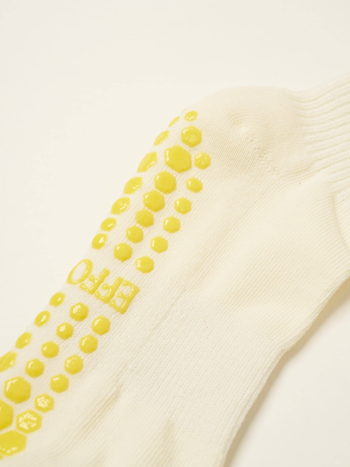 🍋 Lemon Ruffle Grip Sock, Pilates Socks