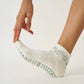 Juniper Cropped Crew Grip Sock - Garland