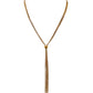Kenny Tassel Necklace (Gold)