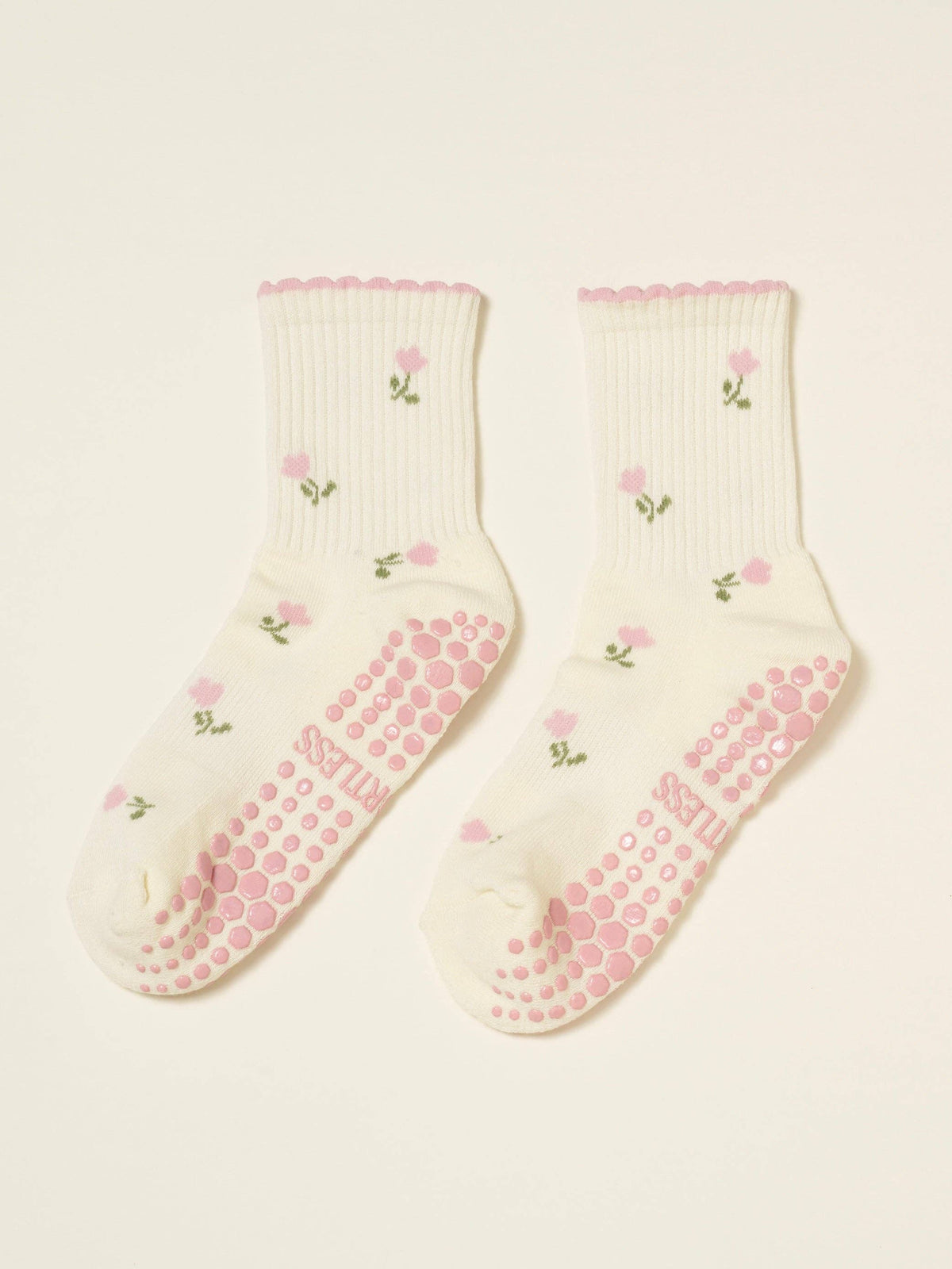 🌷 Tulip Petal Grip Sock, Pilates Socks