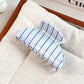 Fresh Colorful Striped Hair Claw