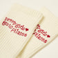 🩰 Pilates Girl Grip Sock [Red], Pilates Socks