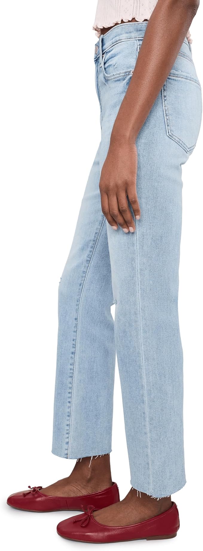 Shy Girl Cropped Flare in New Light