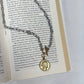 Two Tone Coin Necklace : Hypoallergenic and Water Resistant
