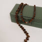 Karson Round Beaded Necklace : Hypoallergenic and Water Resistant