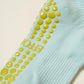 🍋 Cropped Crew Grip Sock - Lemon