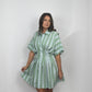 Fresh Start Mini Dress in Green
