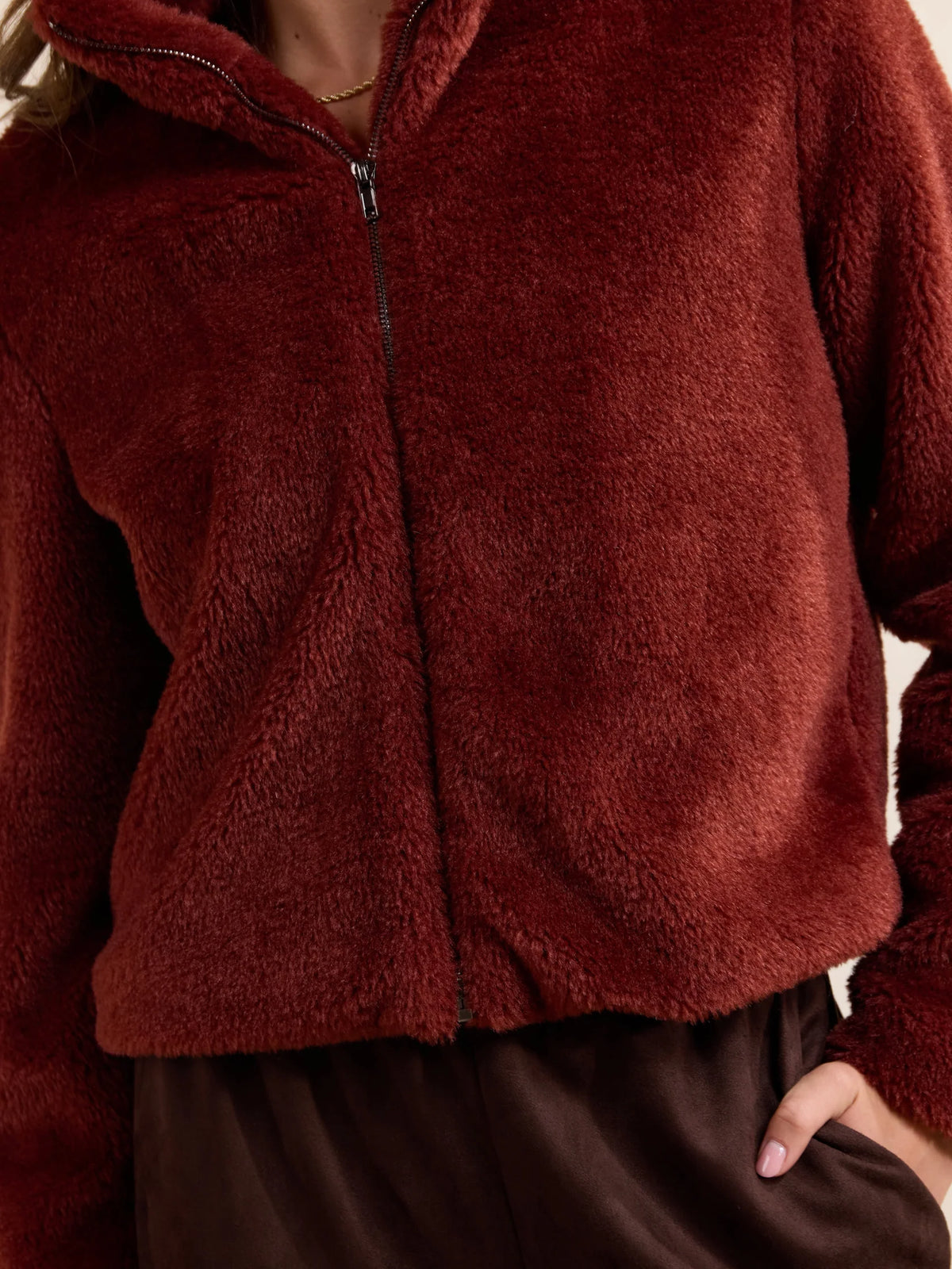 Teddy Faux Fur Jacket