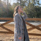 Flower Bed Plaid Coat