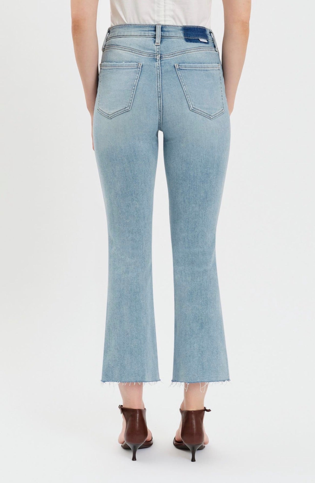 Shy Girl Cropped Flare in New Light