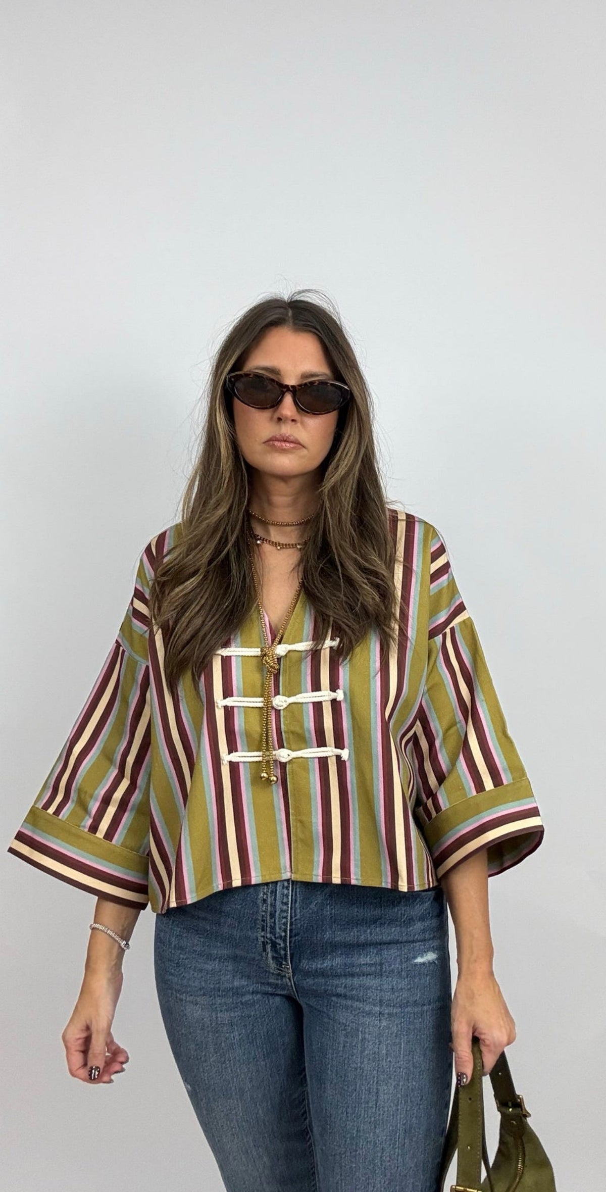 Collette Striped Top