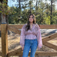 Bangles Lace Top In Rose