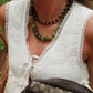 Livi Beaded Necklace- Black