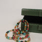 Ziggy Beaded Bracelet- Gold and Multi