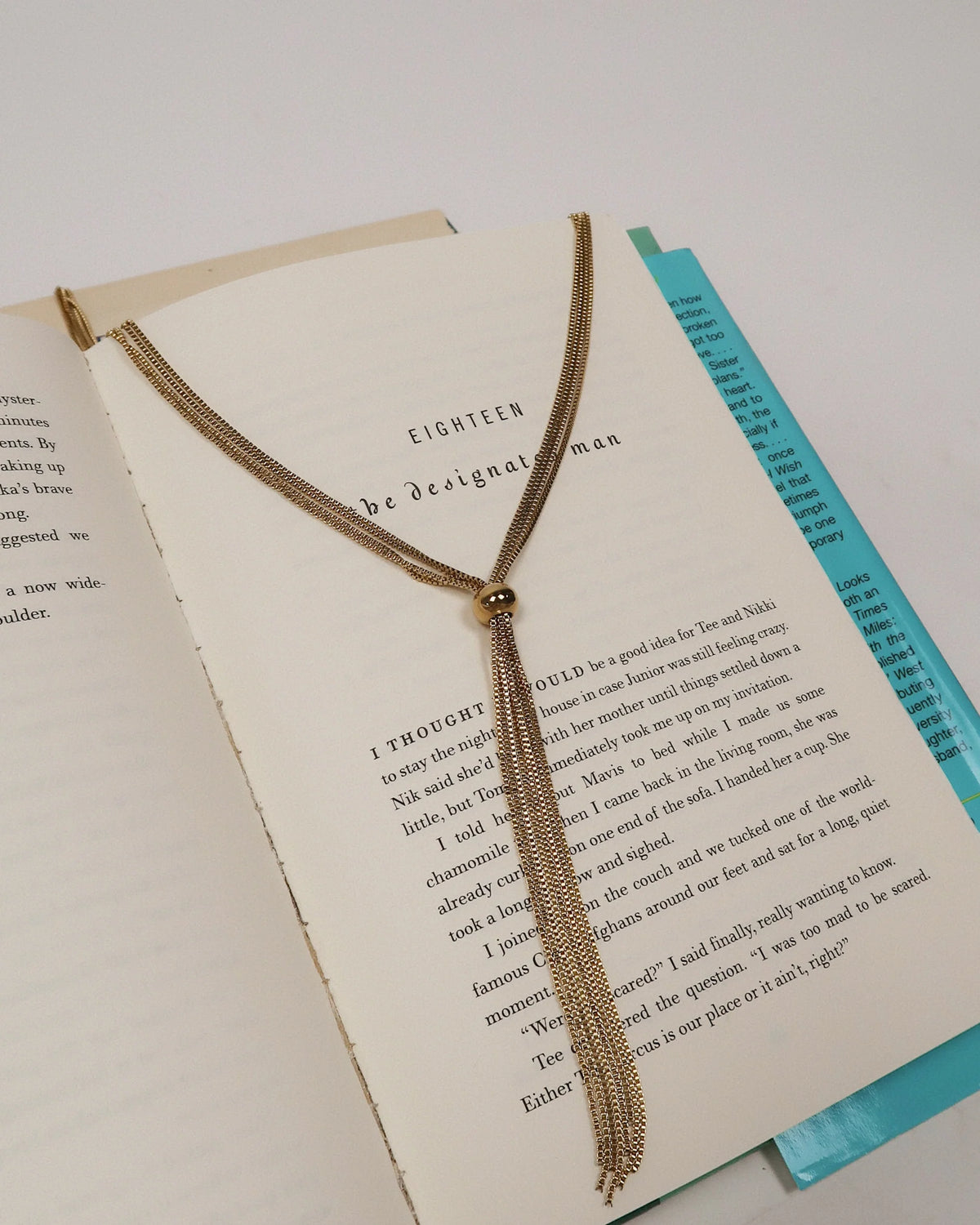 Kenny Tassel Necklace (Gold)