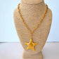 Starlight Necklace – Gold Link Chain with Star Pendant