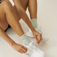 🧘🏼‍♀️ Inhale Exhale Grip Sock [Mint Green], Pilates Socks