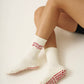 🩰 Pilates Girl Grip Sock [Red], Pilates Socks