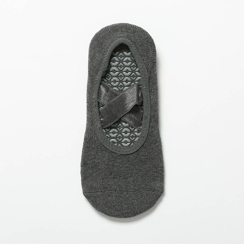 Matcha Cross Grip Socks