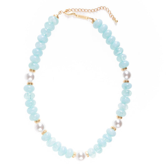 Layla Aqua Necklace