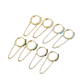 Audi Chain Huggie : Hypoallergenic and Water Resistant: Turquoise