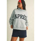 Apres Oversized Mock Neck Sweatshirt