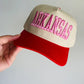ARKANSAS Shade Of Pink Vintage Trucker Hat