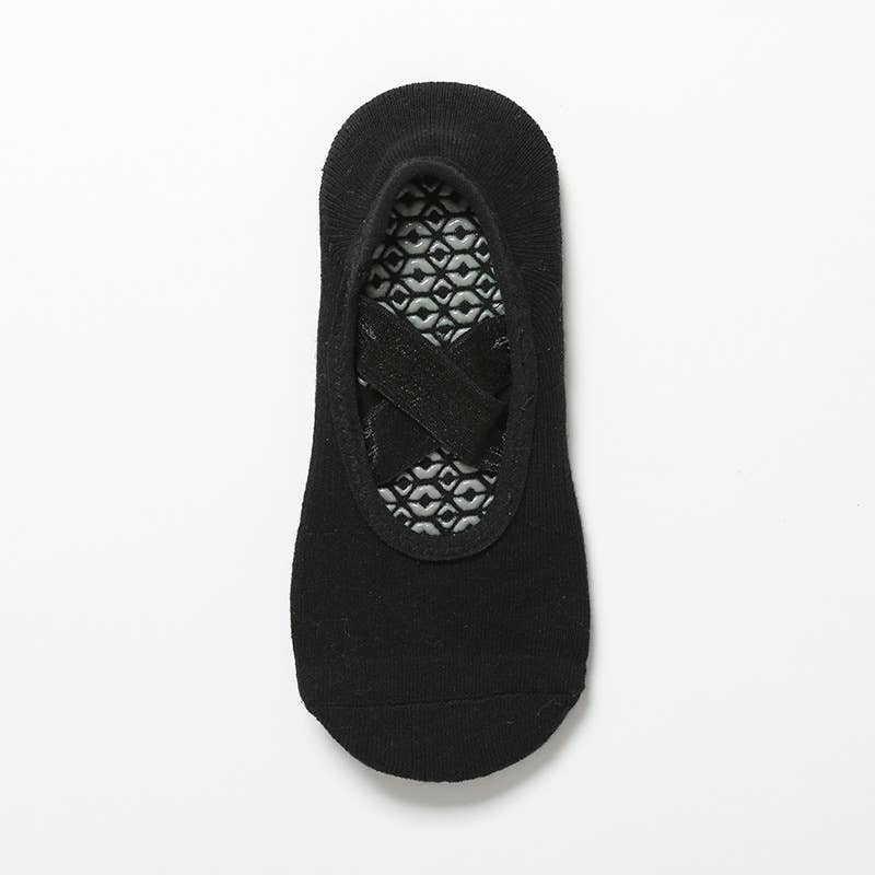 Matcha Cross Grip Socks