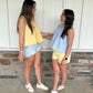 Go With The Flow Top in Yellow