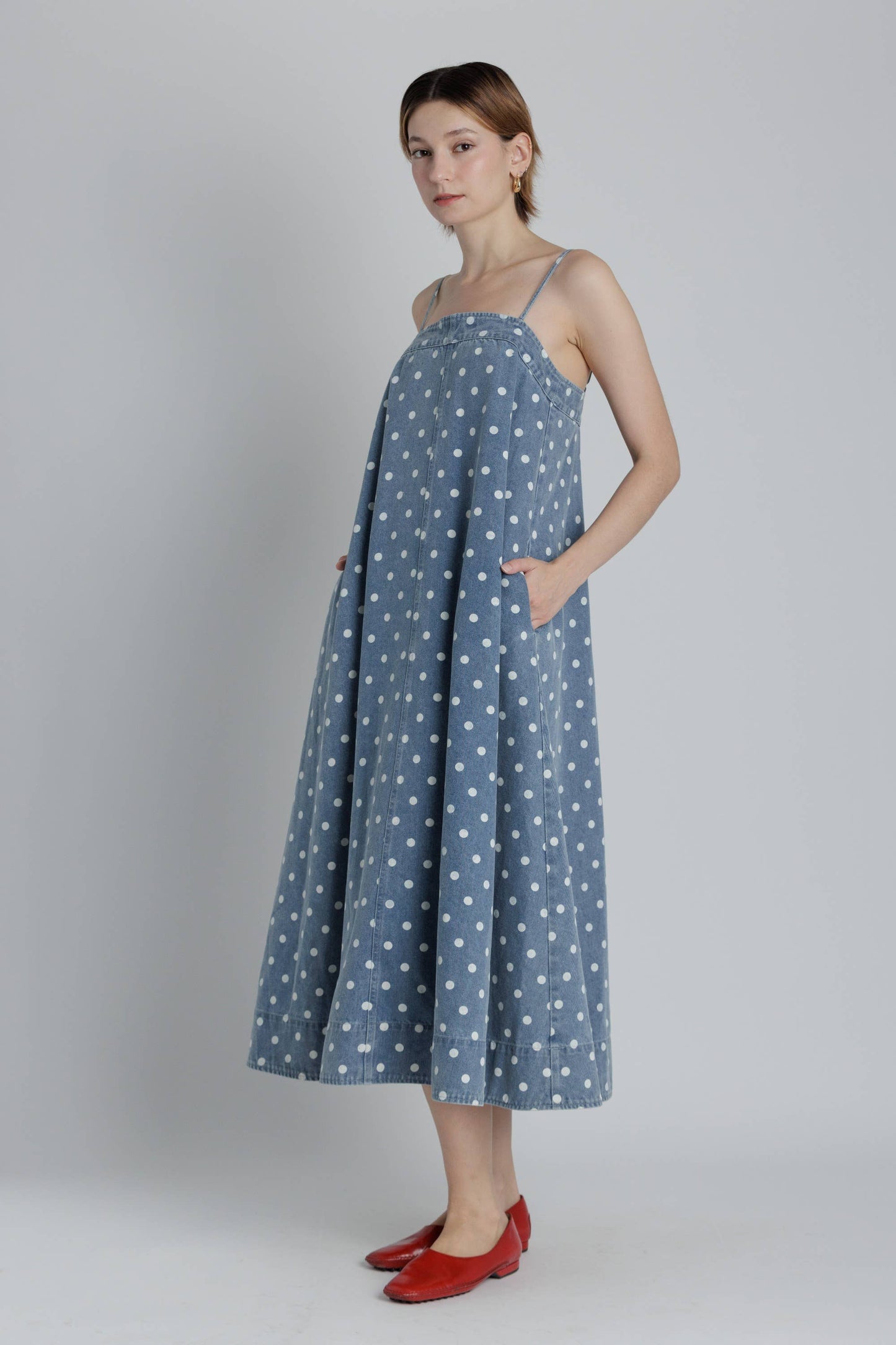 Lula Denim Maxi Dress