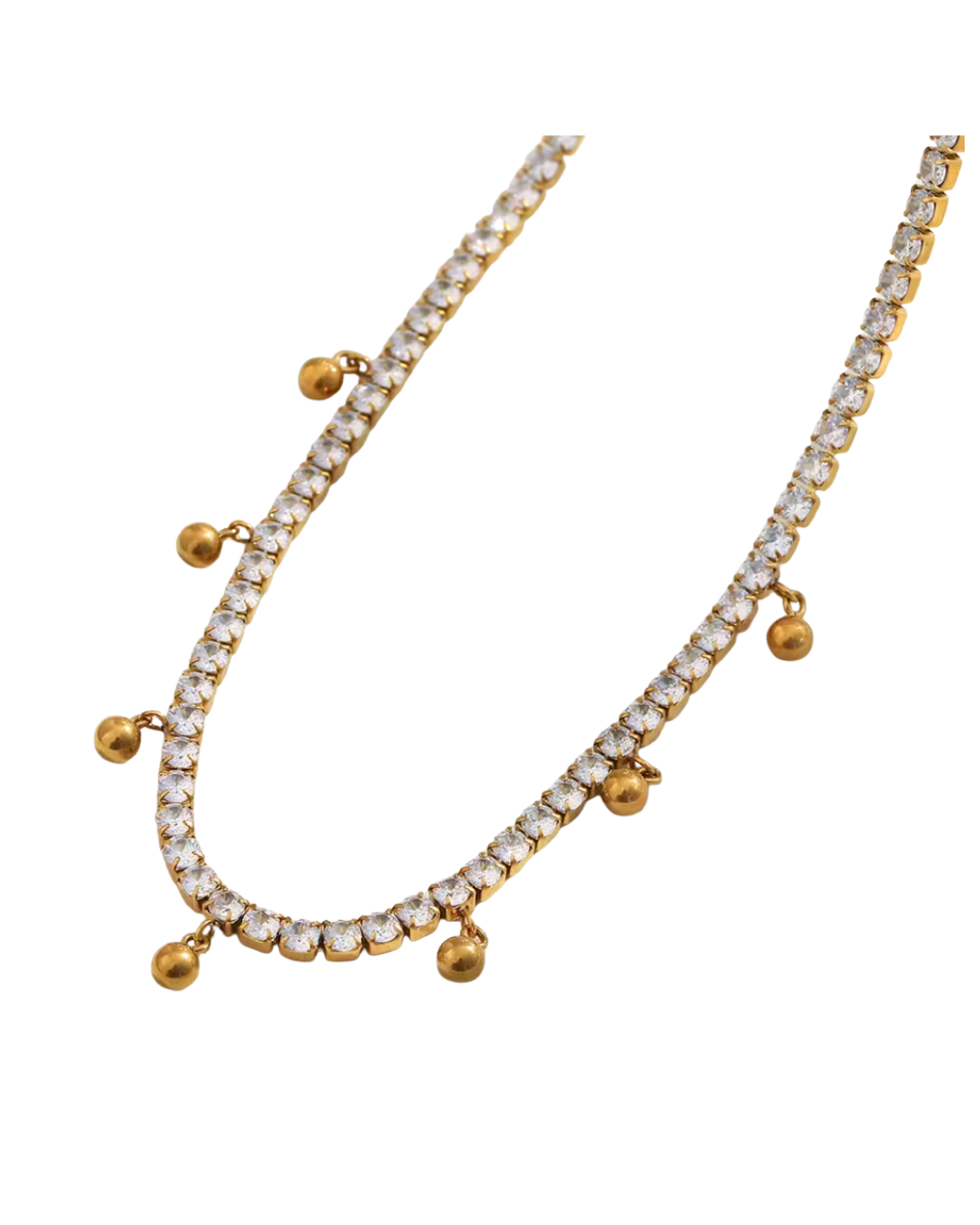 Tiffany Tennis Ball Necklace : Hypoallergenic and Water Resistant