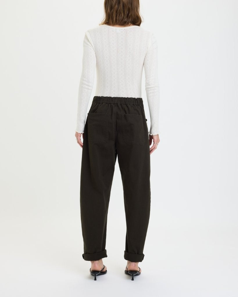 VILLA DRAWSTRING BARREL PANT