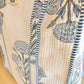Blue Heron | Large Quilted Ruffle Tote Bag