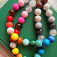 Rainbow Bauble Bead Necklace