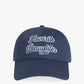 FAVORITE DAUGHTER The Script Logo Hat in Navy