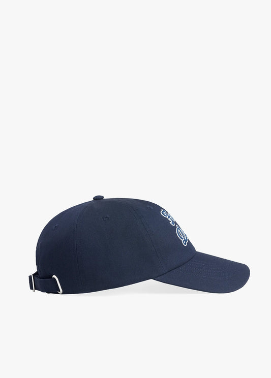 FAVORITE DAUGHTER The Script Logo Hat in Navy