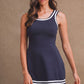Sailor Sporty Dress In Navy