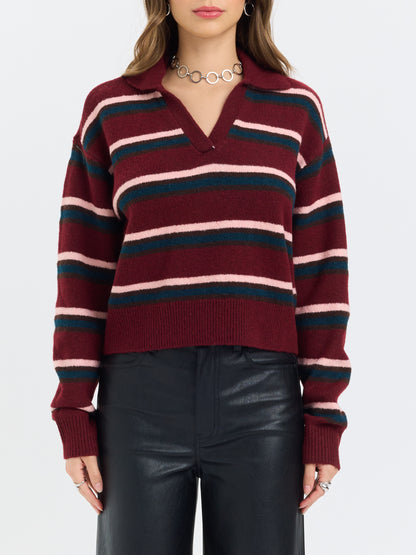 BORDEAUX STRIPE