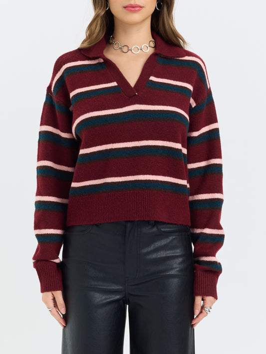 BORDEAUX STRIPE